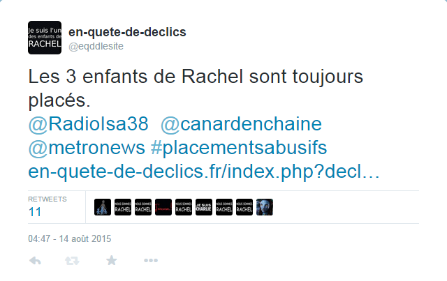 Capture d'un Twitt d'eqddlesite